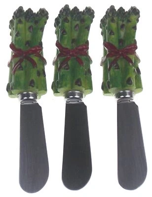 Supreme Houswares Cheese Spreader Asparagus Vegetable Lot Stainless Kitchen Gift