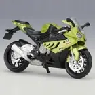 1/18 Scale BMW S1000RR Motorcycle Model Diecast Motorbike Model Boys Toys Green