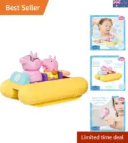Colorful Peppa Pig Pedalo Boat with Squirters - Fun for Bath Time Adventures