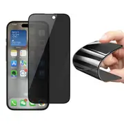Philips Privacy Hydrogel Ceramic Screen Protector Film for iPhone 15 Full Coverage Hardness 9H DLK7602