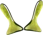 DONFAMDS 2pcs Scraping Massage Tool for Neck and Back Gua Board for Meridian Essential Facial for Relaxation and Beauty