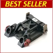 Professional 15mm LWS Baseplate Type VI for Stable Camera Setup - Black Finish