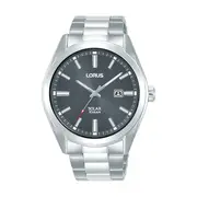 Lorus Men's Solar Powered Watch in Silver