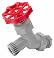 12 Pack Hose Bibb, Straight, No-Kink, 3/4 x 3/4-In. Hose VHNCELF4B