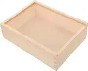 Zerodeko Bible Storage Box with Lid Decorative Book Container for Bibles Trinkets Keepsakes Stylish Design Ample Capacity for Home Office