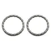 1 Pair Bicycle 1-1/8 Headset Caged Ball Bearing Race Cycling Bearing Replaces
