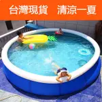 MOOPS超大充氣游泳池圓形游泳池成人洗澡池兒童游泳戲水池大型家用泳池