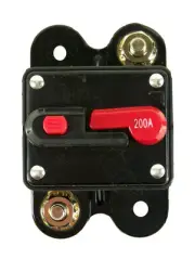 XXB-200 Circuit Breaker 200 AMP Amplifier Inline Fuse 12V DC for Car Audio