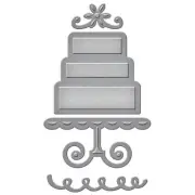 Spellbinders D-Lites Die ~ LAYERED CAKE ~ S1-006 ~ Shapeabilities