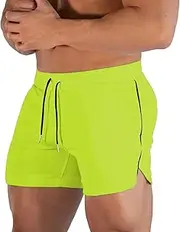 [Maiyifu-GJ] Mens Lightweight Athletic Shorts Quick-Drying Gym Workout Shorts Casual Summer Running Short Pants with Pockets