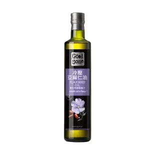 【GoodSome】義大利原裝進口頂級冷壓亞麻仁油(250ml)