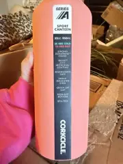 Corkcicle® Series A Sport Canteen Insulated Bottle Neon Coral 32 Oz