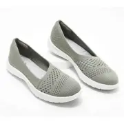 Clarks Cloudstepper Adella Moon Flats Women's Comfort shoes,Shoes Olive