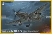 SPH72458 1:72 Special Hobby Junkers Ju87D-5/N Stuka 'Night Attack Stukas'