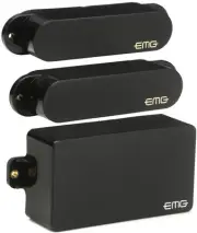 EMG SA SA 81 Active Strat Guitar Pickup Set Black