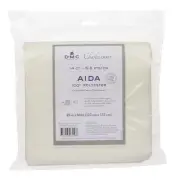 Charles Craft Polyester Aida 14 Count 48"X60"-Ivory TC4860EA-322