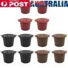 4pcs Refillable Coffee Capsule Cup for Dolce Gusto with Nespresso Coffee Machine