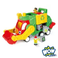 在飛比找Yahoo奇摩購物中心優惠-【WOW Toys 驚奇玩具】資源回收垃圾車-佛列德