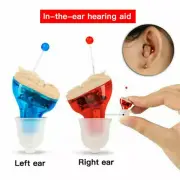 Small Invisible Hearing Aids Sound Voice Amplifier Mini Aids For Elderly L/R Ear