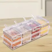 Condiment Container Multiuse Seasoning Storage Container for Home Bar Sugar