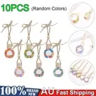 10x Colorful Car Hanging Diffuser Bottle Empty Container Refillable Freshener AU