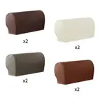 Sofa Elastic Armrest Covers Stretch Set Chair Sofa Arm Protectors