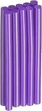 uxcell 10pcs Hot Glue Sticks 0.28" Dia x 3.94" Long EVA Mini Hot Melt Adhesive Glue Stick for Hot Melt Gun Wood Plastic Glass Flowers Fabrics Foam, Purple