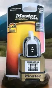 MASTER PADLOCK Combination..50mm