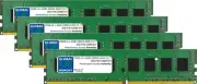 16GB (4 x 4GB) DDR4 2400MHz PC4-19200 288-PIN DIMM RAM KIT FOR DESKTOPS/PCs
