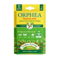 在飛比找誠品線上優惠-ORPHEA歐菲雅 原木香衣物環境保護片-書籤式(12片)