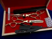 Warranty_GOLD 6.25" Hairdressing & Thinning Scissors_Japanese Steel(7" FULL)