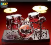 Academy 15600 1/8 PEARL DRUM SET MCP Crystal Plastic Model Kit Toy Hobby