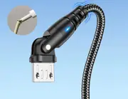 180 Rotating Micro Usb Cable for Fast Charging