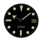 HAND SET VINTAGE DIVER 75/135 ARROW HANDS TRITIUM LUME 0.75/1.35 STOCK SWISS NOS