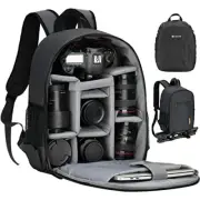 CAMERA BACKPACK with Laptop Compartment Bag Case Rain Cover for Women Men TARION