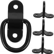 Alipis Tie Down Anchor Set for Trailers D-Rings Heavy Duty Trailer Tie Downs Compact Size