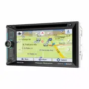POWER ACOUSTIK PDN-623B DOUBLE DIN NAV GPS CD DVD BLUETOOTH CAR STEREO USB AUX
