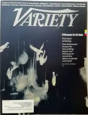 Variety Magazine September 10, 2019 | Climate in Crisis Industry Activist
