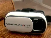 GabbaGoods VR Headset Virtual Reality Glasses for iPhone & Android