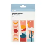 3 Pack Sparkle Gem Art - Bookmarks