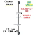 🔸HG水電🔸 CAESAR 凱撒衛浴 滑桿 WG119 72CM 不鏽鋼ABS