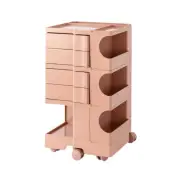 NNEDSZ Bedside Table Side Tables Nightstand Organizer Replica Boby Trolley 5Tier