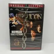Human Trafficking/Icon DVD - OOP Double Feature - Patrick Swayze RARE NEW SEALED