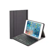 7-Color Backlit Bluetooth Keyboard Case for iPad 9.7/10.2/10.5/Mini - Black