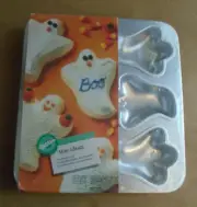Wilton 1991 Mini Ghost Cake Mold Baking Cake Pan New Sealed sa