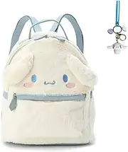 [SHOCKTU] My Melody Backpack, Cinnamoroll Bag Cute Cartoon School Bag Plush Shoulder Bag Handbag