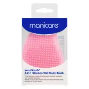 Manicare Body Silicone Wet Body Brush 23101