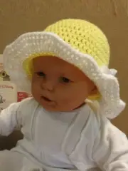 CLEARANCE - Toddler Sun Hat 6 Months - 1years