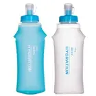 300ml Soft Flask BPA Free TPU Collapsible Soft Water Bottle for Hydration Pack