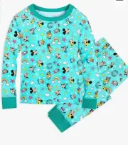 Disney Store Donald & Mickey PJ PALS Best Friends Cotton Comfy Pajamas Sz 7 Boy